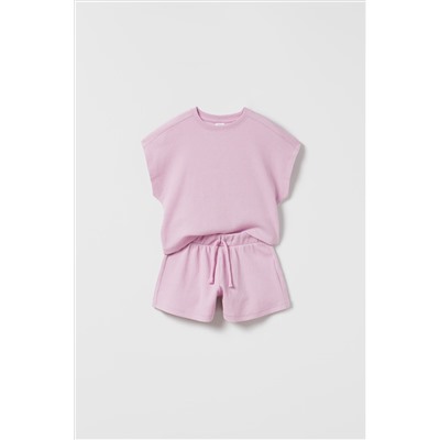 PACK CAMISETA Y BERMUDA WAFFLE