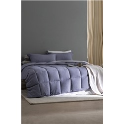 Meleni King Size Comforter Set - İndigo