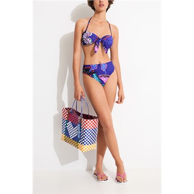 Top bikini nudo mariposas