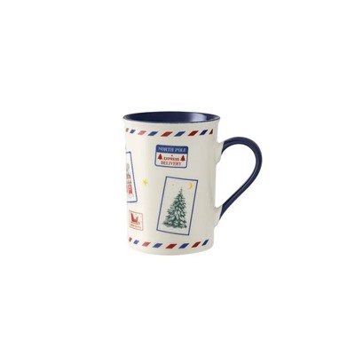 Reve Lucien Kupa - Beyaz/Mavi - 280 ml