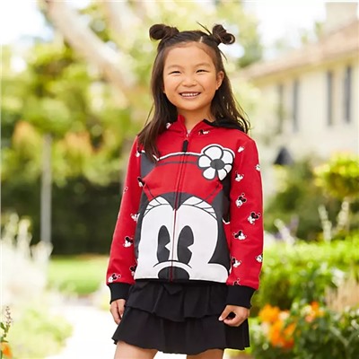 Minnie Mouse Zip-Up Hoodie for Kids