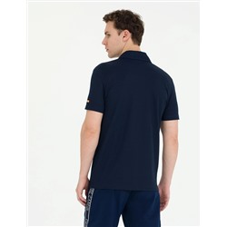 Lacivert Slim Fit Polo Yaka Tişört