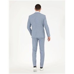 Açık Mavi Ekstra Slim Fit Takım Elbise