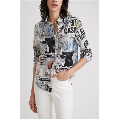 Camisa periódico