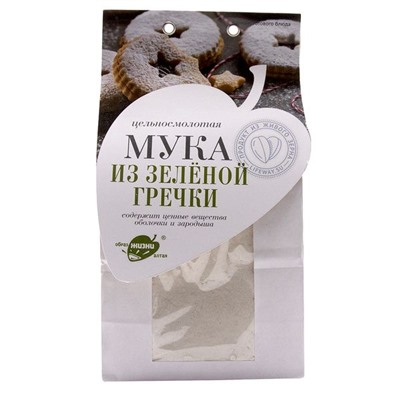 ОБРАЗ ЖИЗНИ  Мука из Зеленой Гречки 500г
