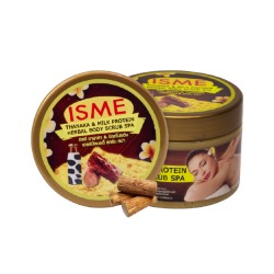 ISME TANAKA _ MILK PROTEIN HERBAL BODY SCRUB SPA 350 G / СКРАБ ДЛЯ ЛИЦА И ТЕЛА С МОЛОЧНЫМ ПРОТЕИНОМ И ТАНАКОЙ ОТ ISME 350 ГР