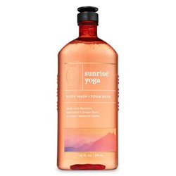 Aromatherapy SUNRISE YOGA Body Wash and Foam Bath