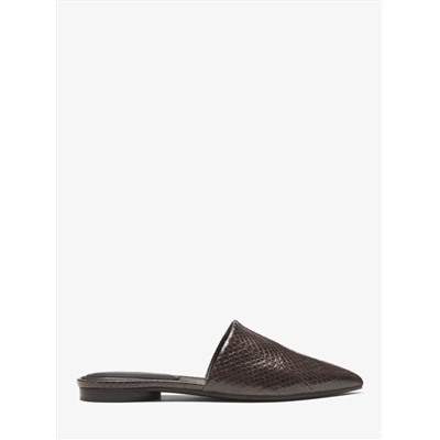 MICHAEL KORS COLLECTION Darla Snakeskin Mule