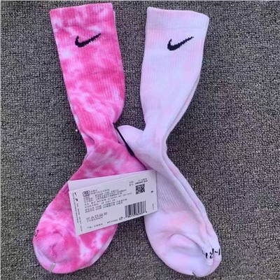 Носки с махрой в расцветке тай-дай  NIK*E