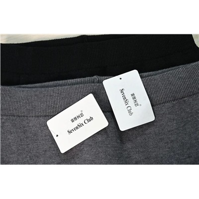 Женская зимняя плотная трикотажная миди-юбка