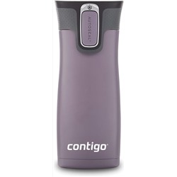 Contigo Autoseal West Loop Vacuum-Insulated Stainless Steel Travel Mug, 16 Oz, Dark Plum