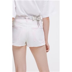 Short vaquero Blanco
