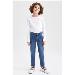 Defacto Erkek Çocuk Slim Fit Jean Pantolon TYC00590883665