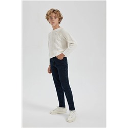 Defacto Erkek Çocuk Slim Fit Jean Pantolon A3896A823WN