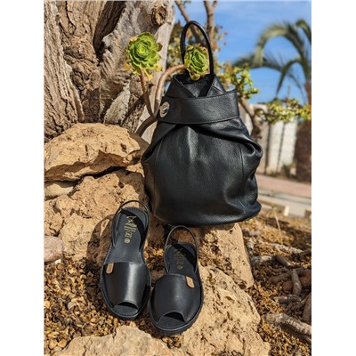 AB.ZAPATOS · 320-8 PC · negro+PELLE 3720 negro