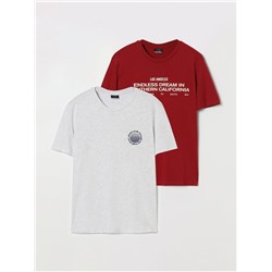 PACK OF 2 PRINTED T-SHIRTS