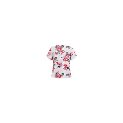 UA Floral Terrace Black Scrub Top