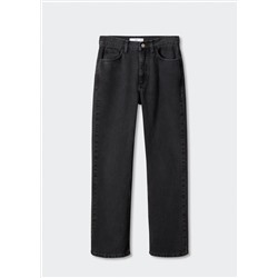 Jeans rectos tiro medio