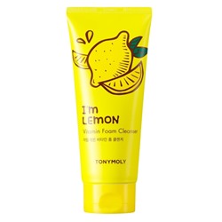 TONYMOLY I'M LEMON FOAM CLEANSER Пенка для умывания с витамином C 180мл