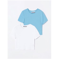 PACK DE 2 CAMISETAS CROPPED