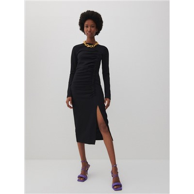 Kleid mit Raffung