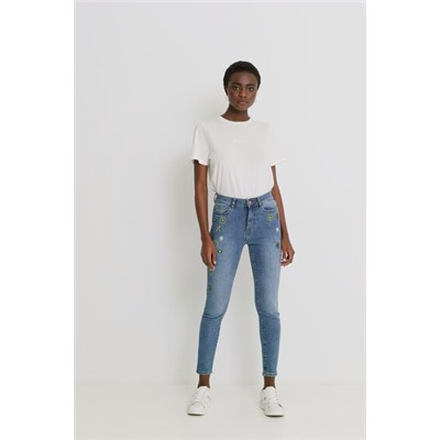 Pantalón vaquero skinny tobillero