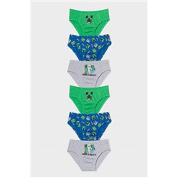 Multipack 6er - Minecraft - Slip - Bio-Baumwolle