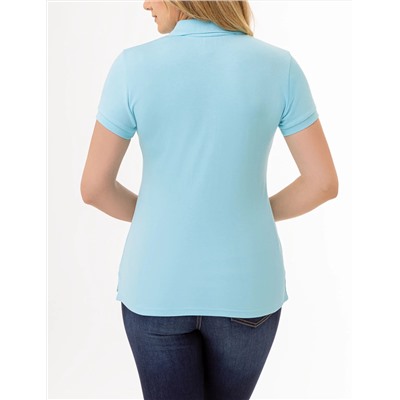SOLID INTERLOCK HEATHER POLO SHIRT