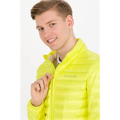 Erkek Neon Sarı Mont