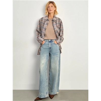 Джинсы Loose Fit 378, D378/oiled