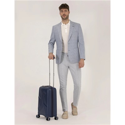 Açık Mavi Slim Fit Ceket