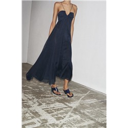 ZW COLLECTION POLKA DOT PRINT DRESS