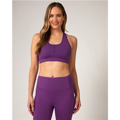 WOMEN'S SEAMLESS RACERBACK SPORTS BRA