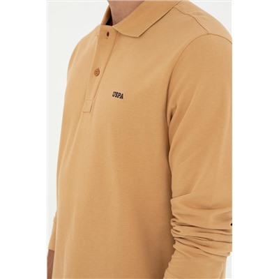 Erkek Camel Basic Sweatshirt