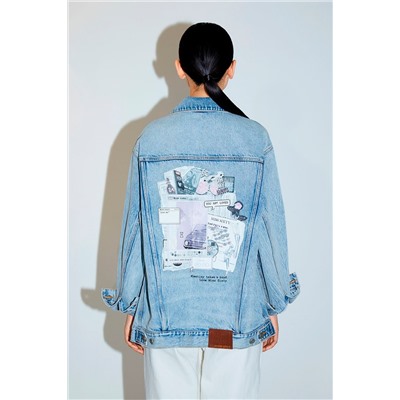 Chaqueta vaquera Azul