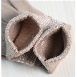 Детские зимние мягкие теплые вязаные перчатки Uniql*o