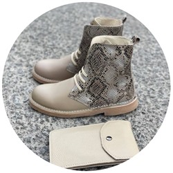 Ab. Zapatos 27025 serpiente · Beig+Pelle 21-05 (180) taupe АКЦИЯ