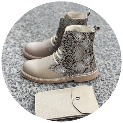 Ab. Zapatos 27025 serpiente · Beig+Pelle 21-05 (180) taupe АКЦИЯ