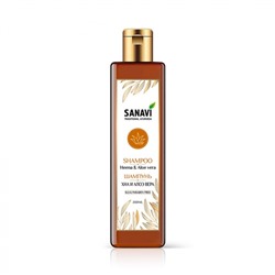 SANAVI Shampoo henna and aloe vera Шампунь хна и алоэ вера 200мл