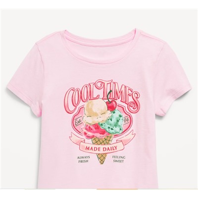 Short-Sleeve Graphic T-Shirt for Girls