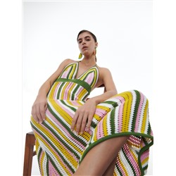 Kleid mit Lochmuster
