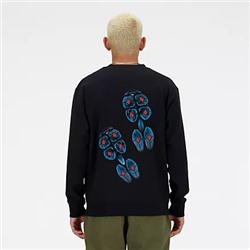 Men's 9060 Sole Print Long Sleeve T-Shirt