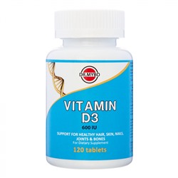 DR. MYBO Vitamin D3 Витамин D3 120табл 600 ME