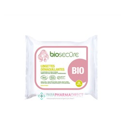 Bio Secure Lingettes Démaquillantes x25
