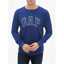Waffle Stitch Logo Pullover
