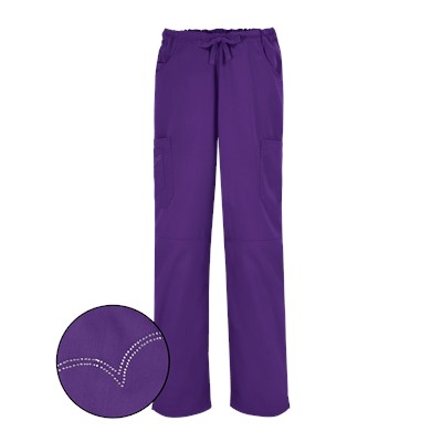 Butter-Soft Scrubs by UA™ 8-Pocket Drawstring Pant w/ Rhinestone Detail