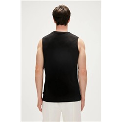 Bad Bear, Monstera Tank-top Siyah Baskılı Erkek Atlet