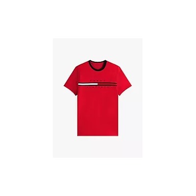 Embroidered Flag Logo T-Shirt