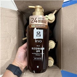 Шампунь для тонких и ослабленных волос RYO Hair Strengthen & Volume Shampoo, 550 мл