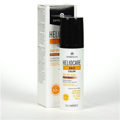 Heliocare 360 Color Gel oil-free SPF 50+ Bronze intense 50 ml